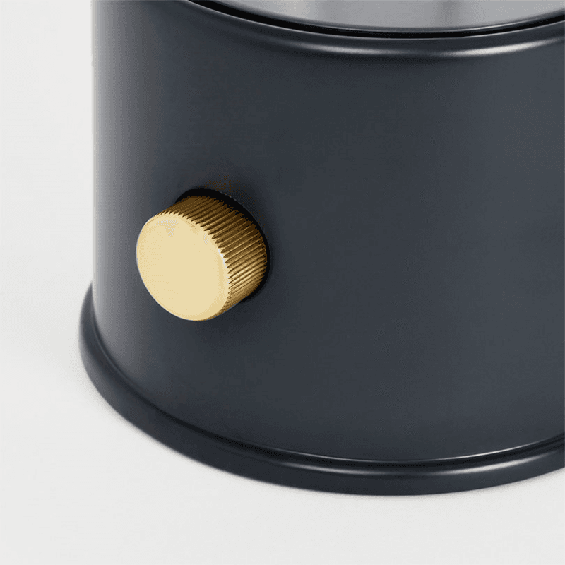 The Muse Portable Lamp, 125 x 135 x 338mm, Hackles Black