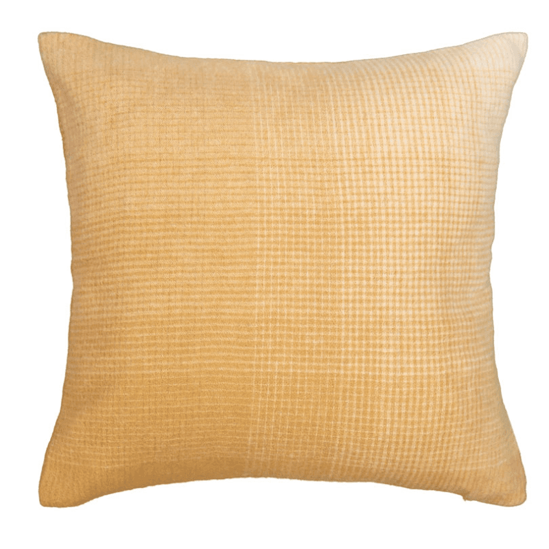 Horizon Cushion Cover, 50 x 50cm, Yellow Ochre