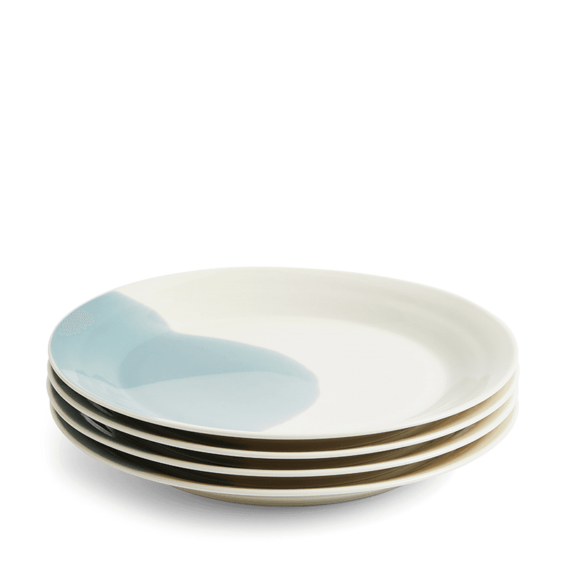 Signature 1815 Set of 4 Plates, D29cm, Blue