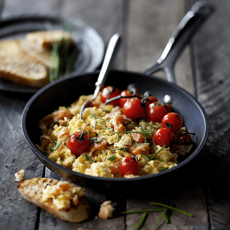 Toughened Non-Stick Shallow Frying Pan, 24cm