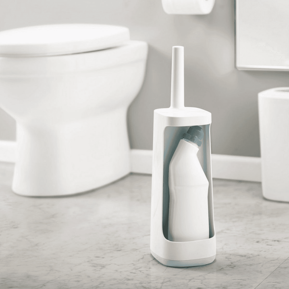 Flex Plus Smart Toilet Brush, White/Blue