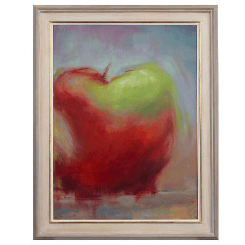 Image showing the Juicy Framed Oil Painting on Board, 76 x 94cm, Red product.
