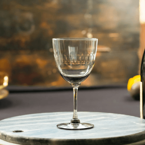 Image showing the Lens Set of 4 Wine Glasses, 250ml, Smoky product.