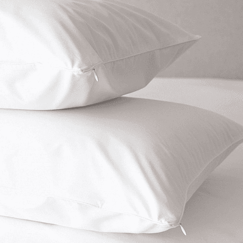 Image showing the Pair of pillow protectors, W50 x L75cm product.