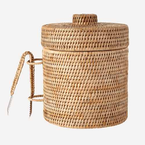 Image showing the Rattan Ice Bucket, H25cm, Natural product.