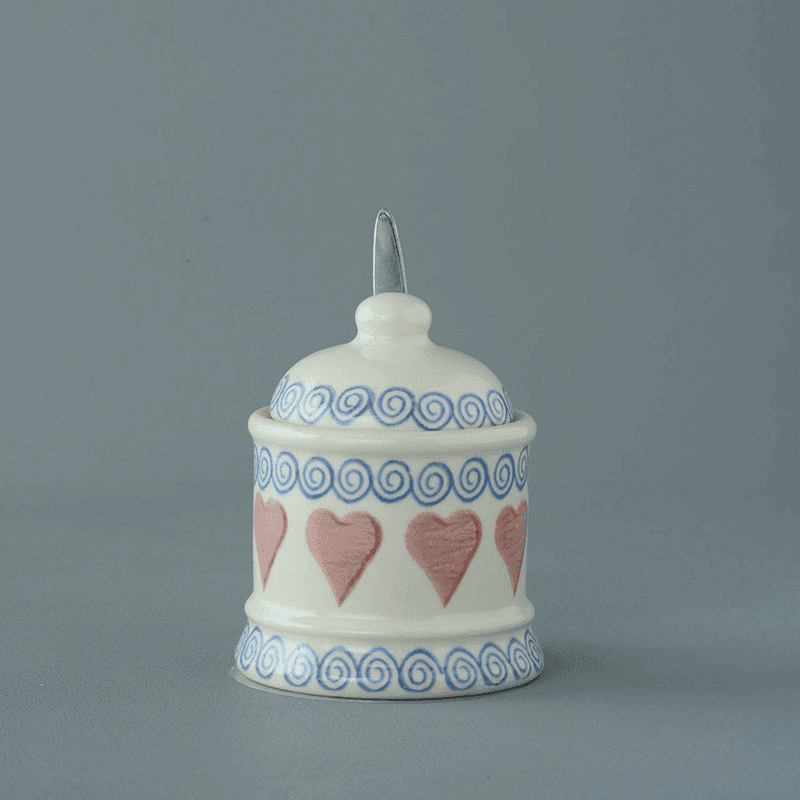 Hearts Jam pot