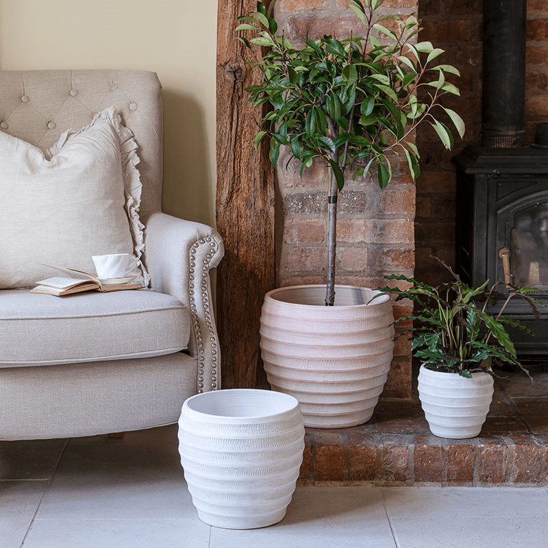 Beatrice Planter, D24cm, Terracotta