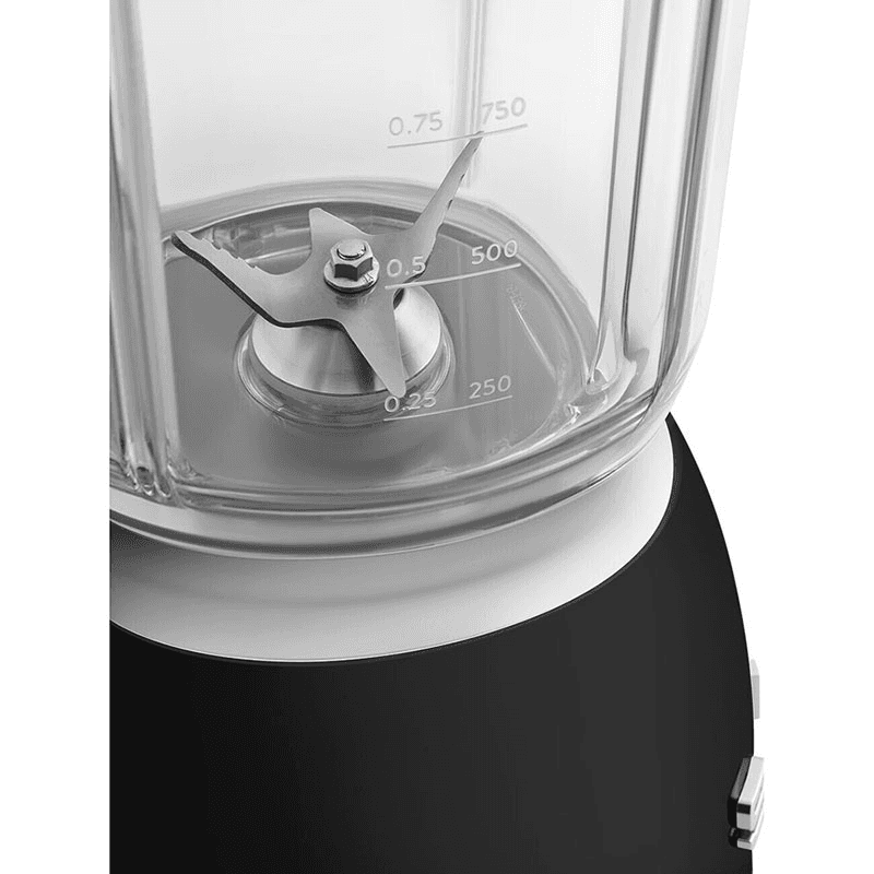 50's Style Blender, 1.5L, Black