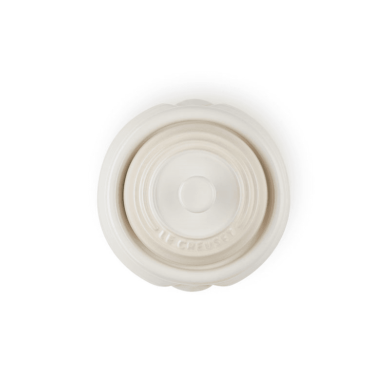 Stoneware Garlic keeper, 12.5 x 7cm, Meringue