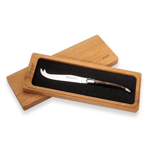 Image showing the Laguiole Cheese Knife, Pressed Horn Handle product.