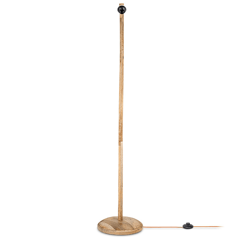 Namira Floor Lamp, H153cm, Mango Wood
