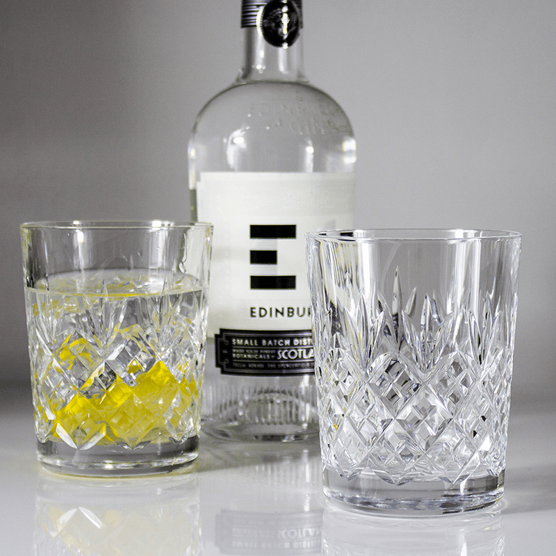Edinburgh Set of 2 Tumblers, 380ml, Clear