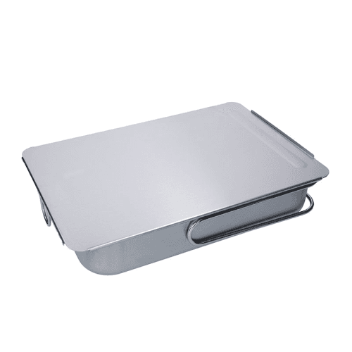 Image showing the Home Made Smoking oven with lid, 37 x 27cm, Stainless Steel product.
