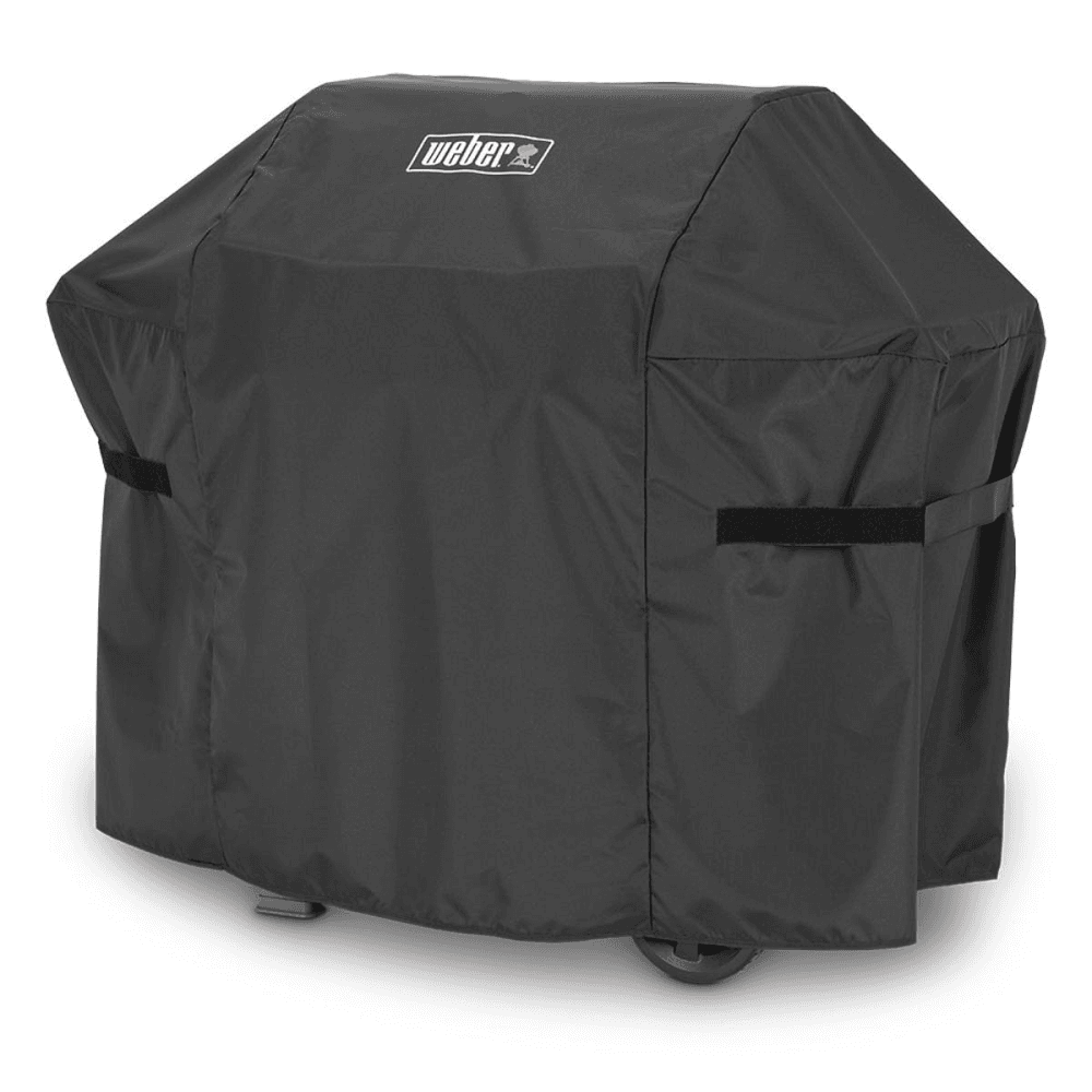 Grill cover premium spirit II 300 - fits spirit II 300 & spirit EO-210/220 & all 300 series, H106.68 x W45.21 x D129.54cm, black