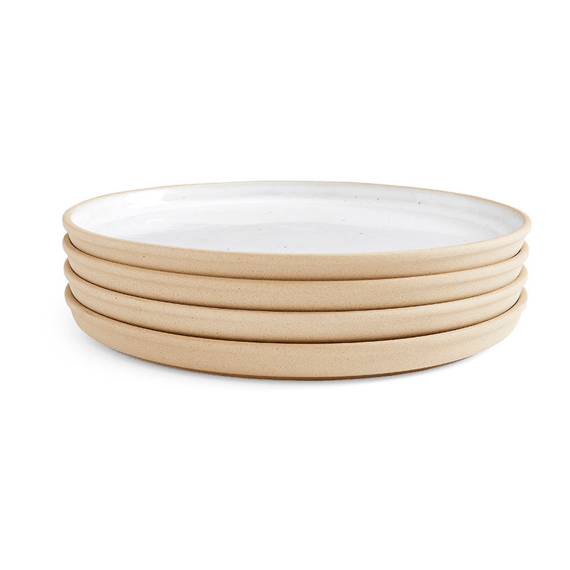 Minerals Set of 4 Dinner Plates, D26.5cm, Moonstone