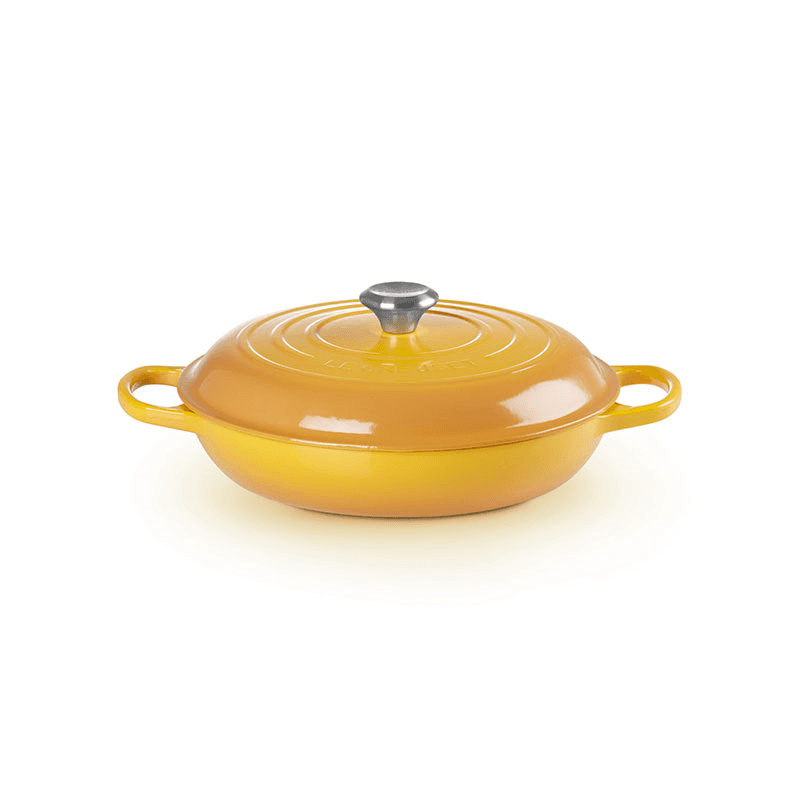 Signature Cast Iron Shallow Casserole, 30cm, Nectar