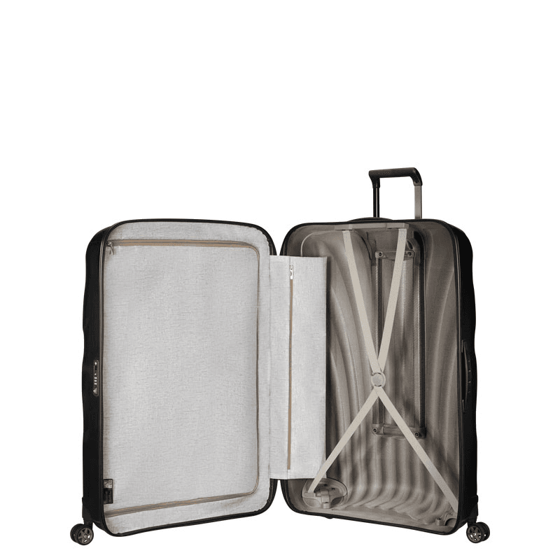 C-Lite Spinner Suitcase, H86 x L58 x W36cm, Black