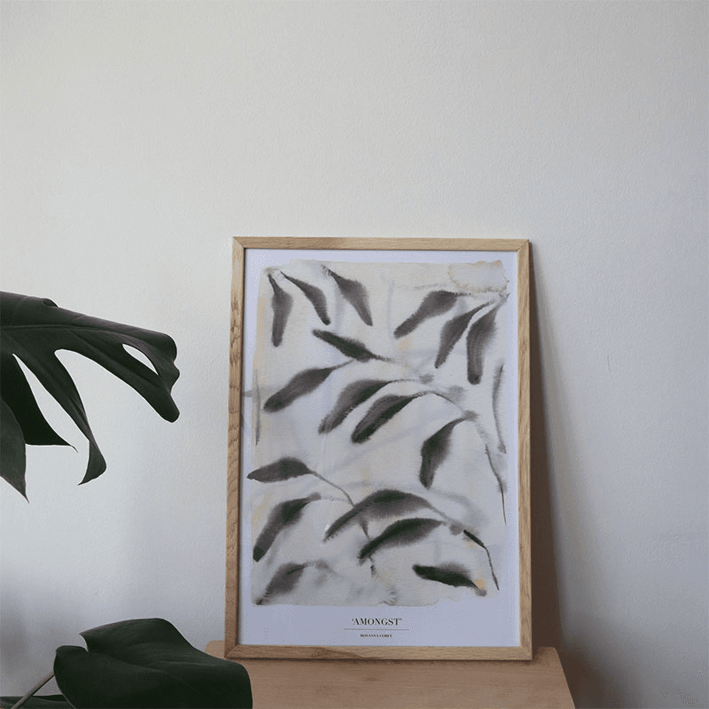 Amongst Recycled Paper Print, A3, Beige