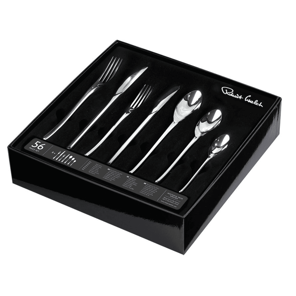 Bud Bright 56 piece cutlery set, Stainless Steel