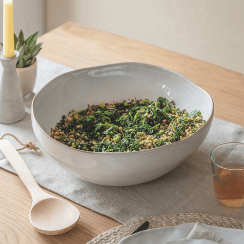 Image showing the Ithaca Salad Bowl, D33cm, White product.