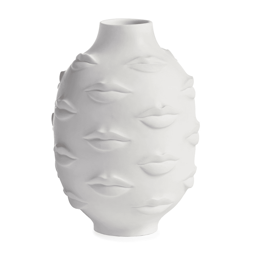 Muse Gala Vase, H35cm, White