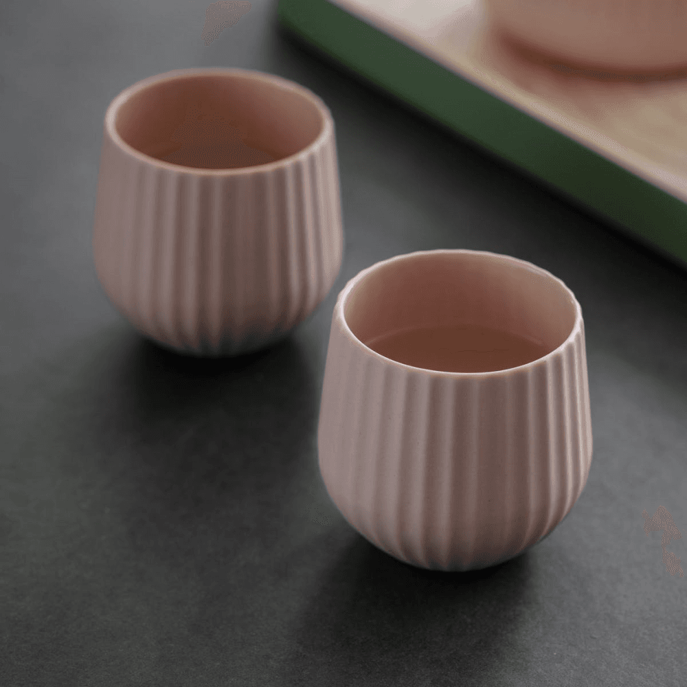 Pair of Tumblers, Pink Gin
