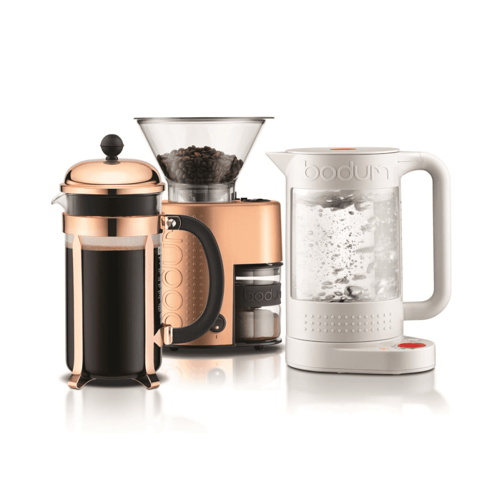 Chambord 8 cup coffee maker, 1 litre, Copper
