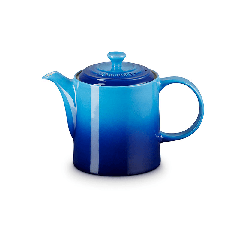 Stoneware Grand Teapot, 1.3L, Azure