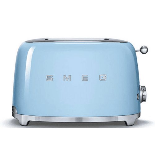 Image showing the 50's Retro 2 slice toaster, Pastel Blue product.