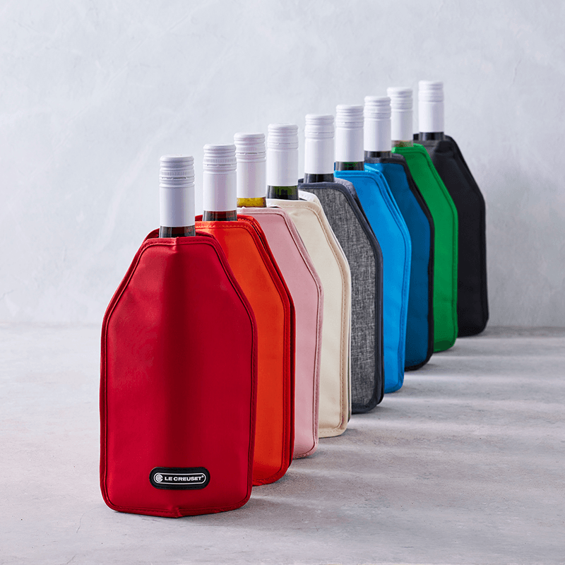 Wine cooler sleeve, Burgundy