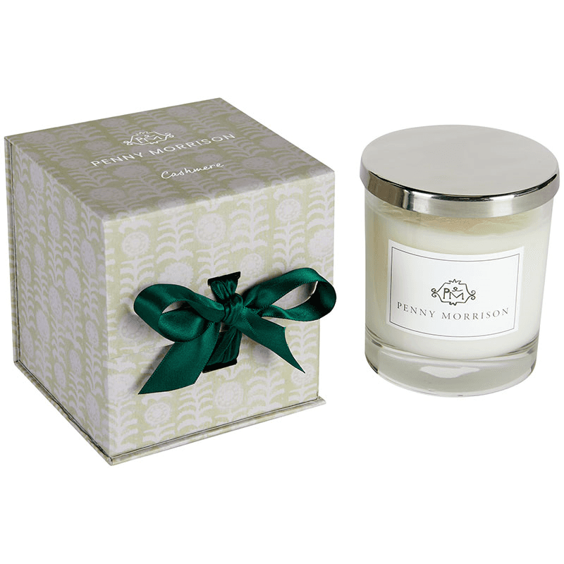 Cashmere Scented Candle, 200g, White