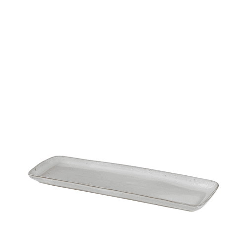 Image showing the Nordic Sand Rectangular Platter, 12.5 x 35cm, Natural product.
