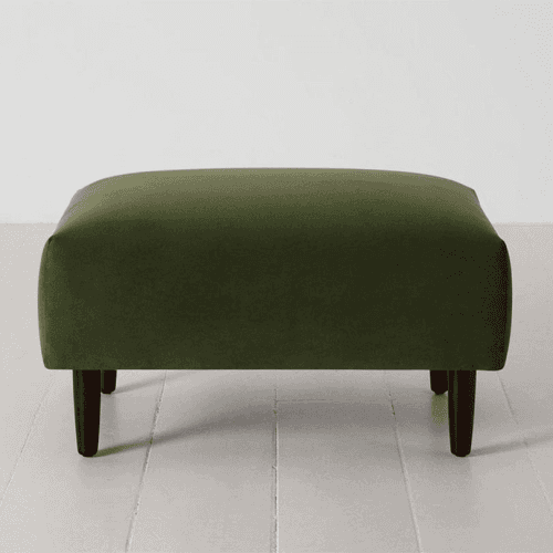 Image showing the Model 05 Velvet Ottoman, Vine product.
