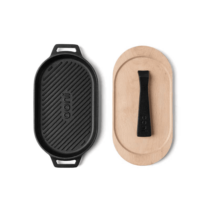 Cast Iron Grizzler Pan, Black