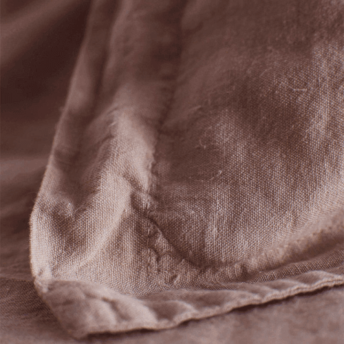 Image showing the Linen Oxford Pillowcase, Standard, Vintage Rose product.