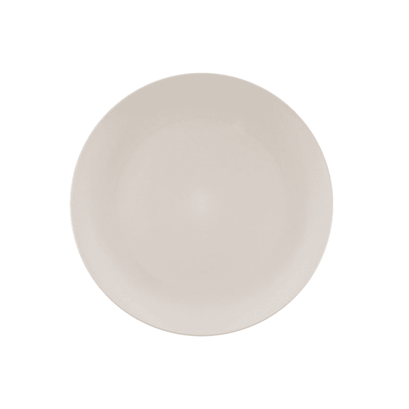 Natural Elements Eco-Friendly Recycled Plastic Side Plates, Set of Four, D20cm