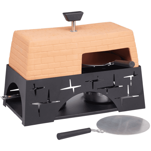 Image showing the Mini Tabletop Pizza Oven, Terracotta product.