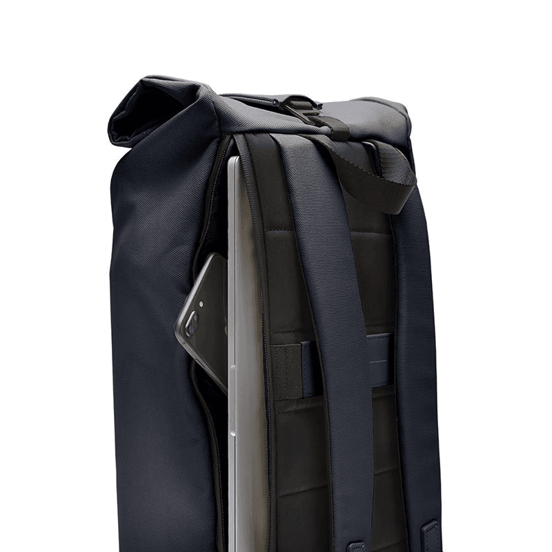 SoFo Rolltop Backpack, 23L, Glossy Night Blue