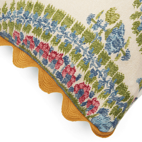Image showing the Anoushka Cushion, Pink Blue product.