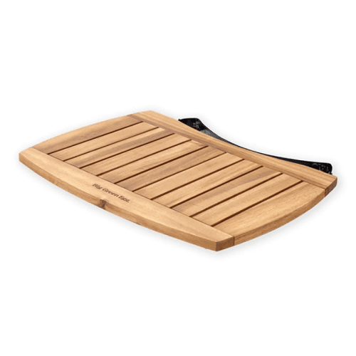 Image showing the Acacia Shelves for XL Big Green Egg product.