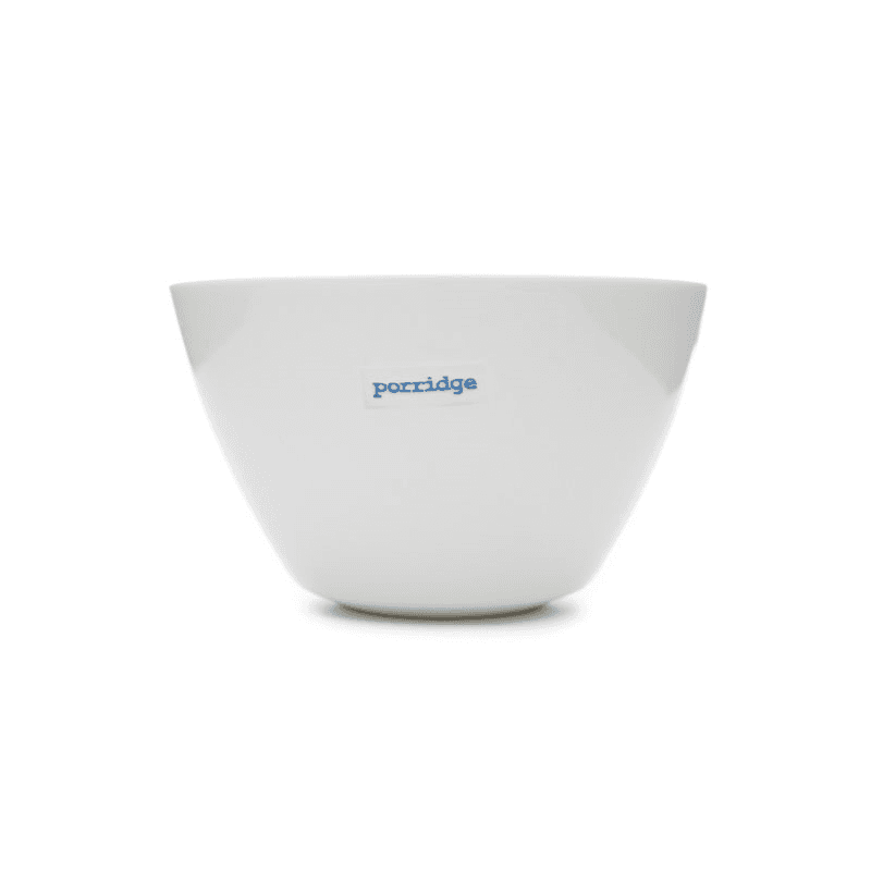 Word- Medium Bowl "Porridge", Set of 2
