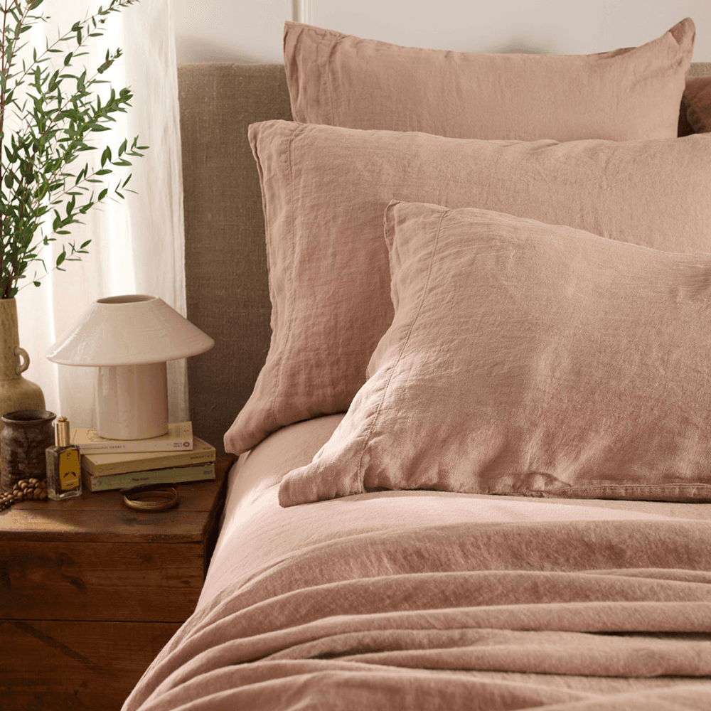 100% Linen Housewife Pillowcase