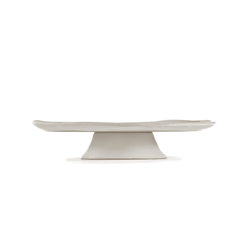 La Mère Plate, D30.5cm, Off White