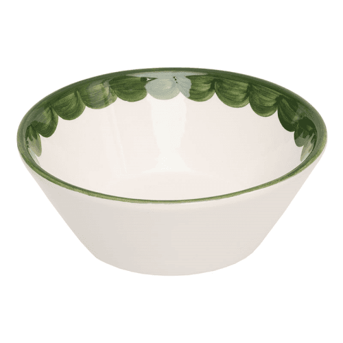 Image showing the Scallop Set of 2 Bowls, 16cm, Green product.