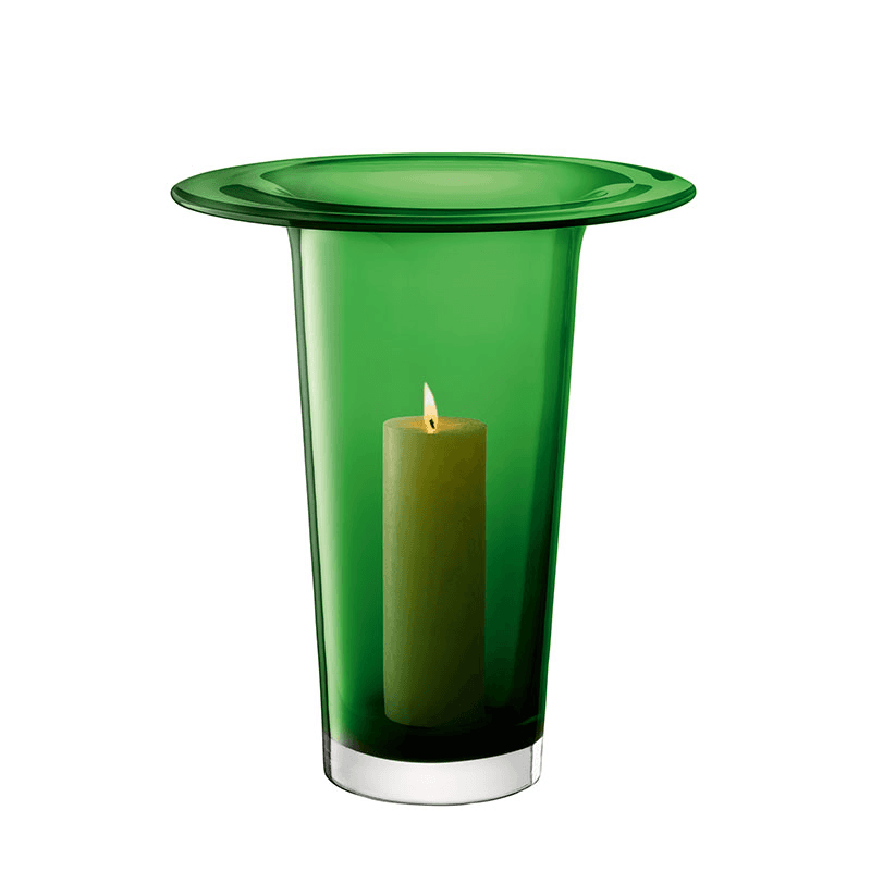 Victoria Vase/Lantern, H45cm, Fern Green