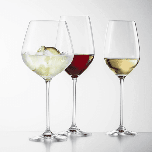 Image showing the Fortissimo Set of 4 Red Wine Glass, 505ml, Clear product.