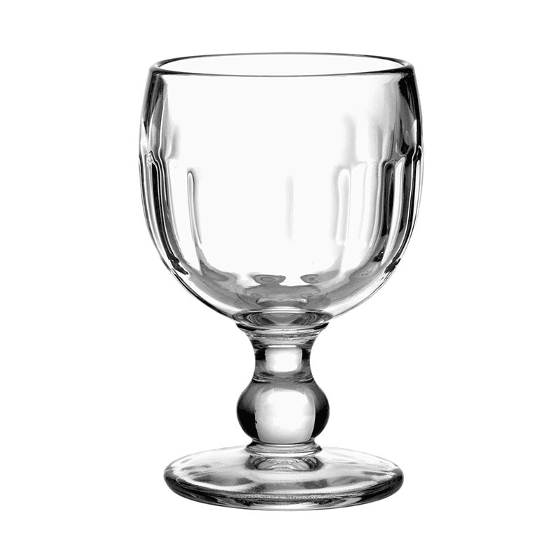 Coteau Set of 6 Wine Glasses, 200ml, Clear