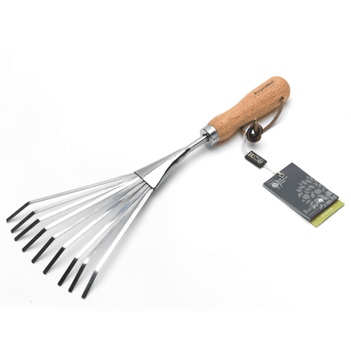 Image showing the Stainless Steel Shrub Rake, Silver/Natural product.