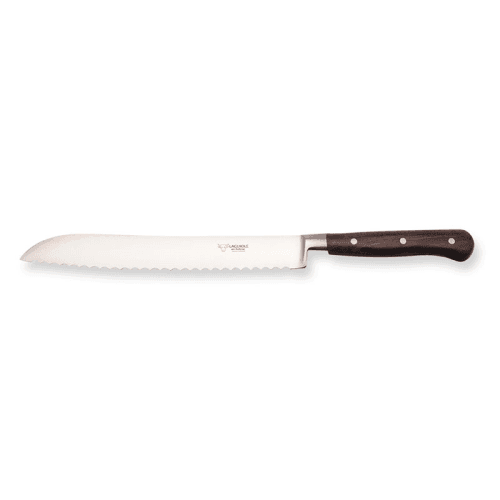 Image showing the Laguiole Bread Knife, 20cm, Ziricote Wood Handle product.
