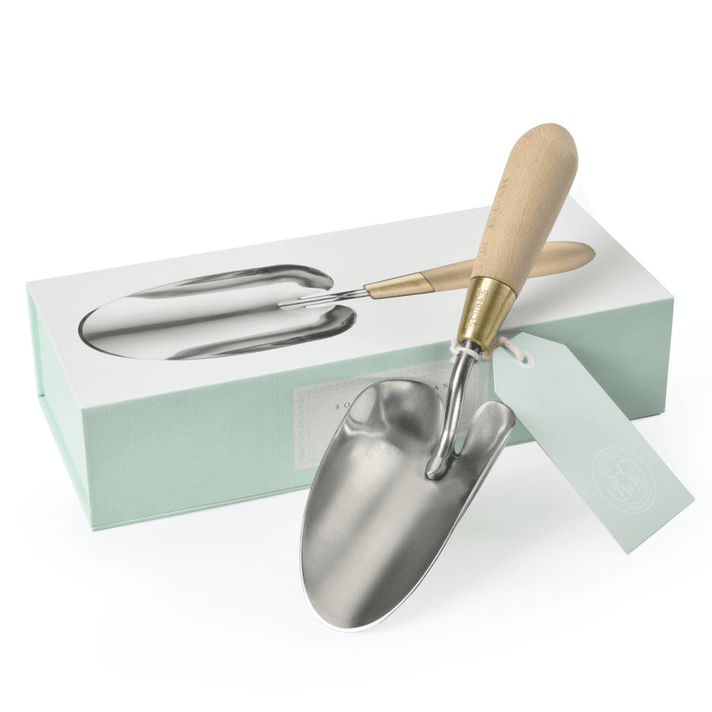 Boxed Trowel, Silver/Natural